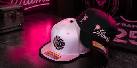 Official licensed Inter Miami headwear by Fan Ink.