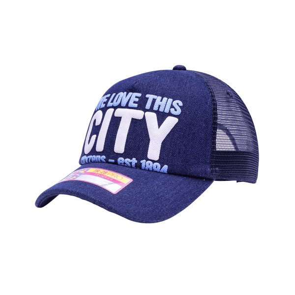 Manchester City Heart Trucker Hat