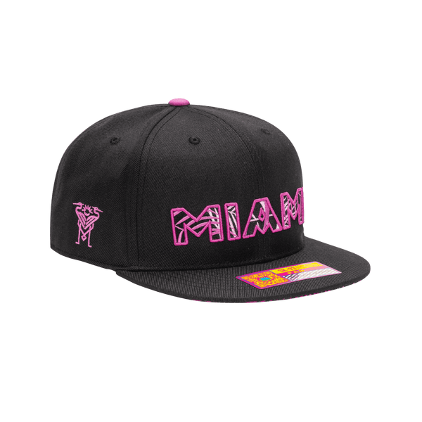 Inter Miami Foxtail Snapback Hat