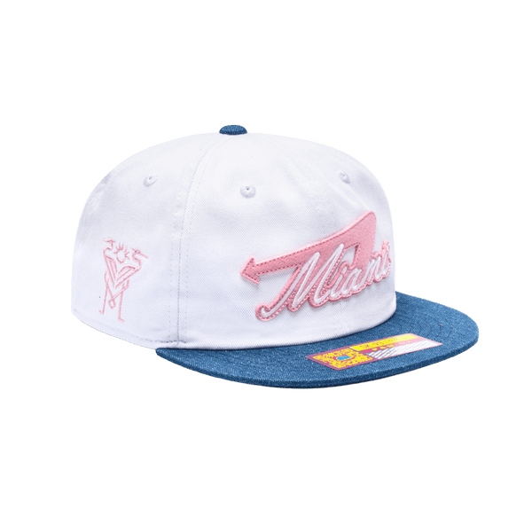 Inter Miami Soft Serve Snapback Hat