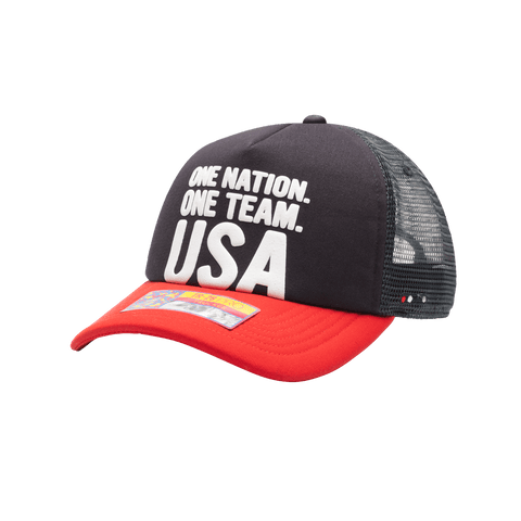US Soccer Club Gold Trucker Hat