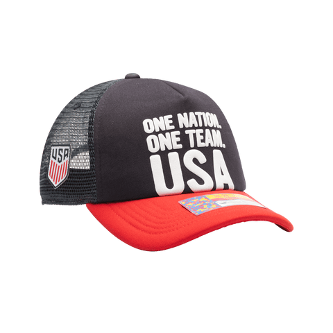 US Soccer Club Gold Trucker Hat