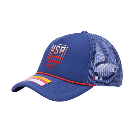 US Soccer Retro Atmosphere Trucker Hat