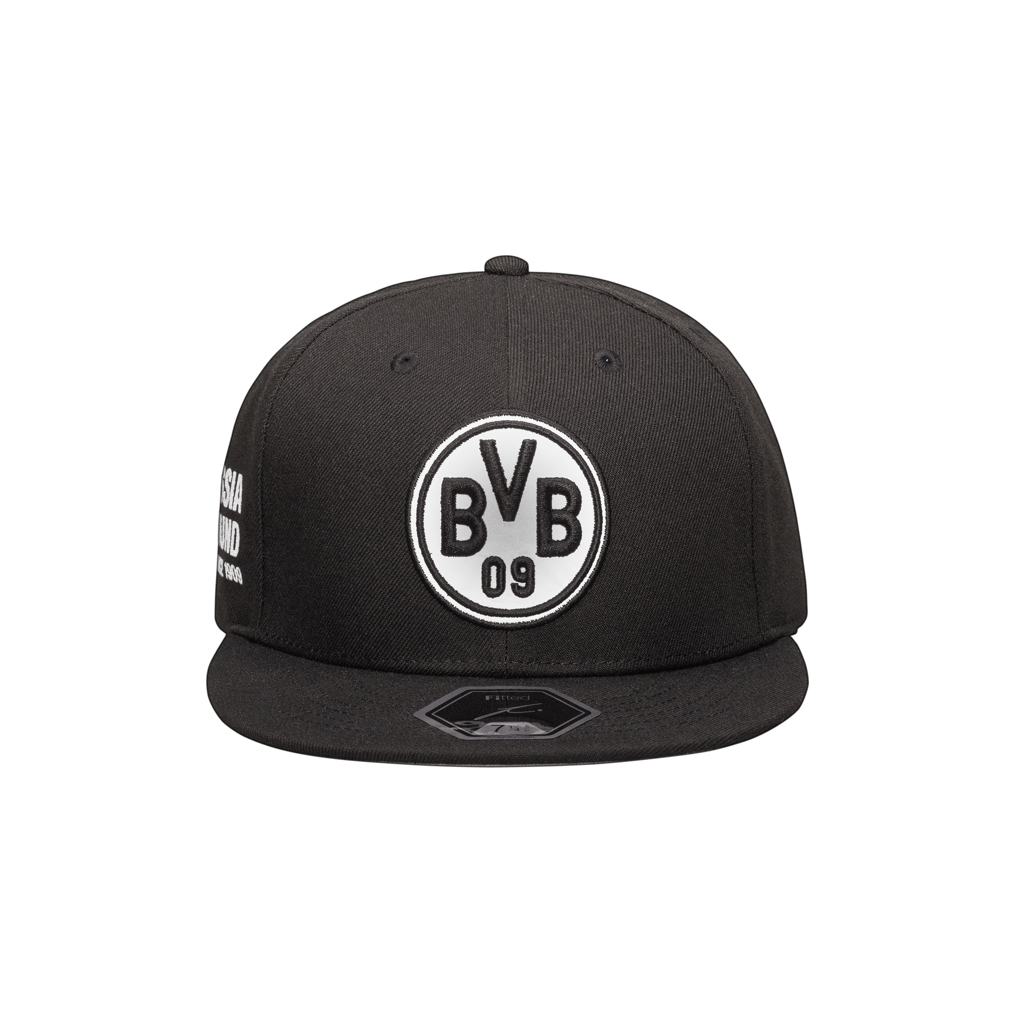 Black Borussia Dortmund Braveheart Fitted with white emblem