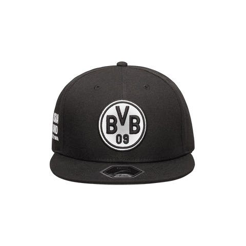 Black Borussia Dortmund Braveheart Fitted with white emblem