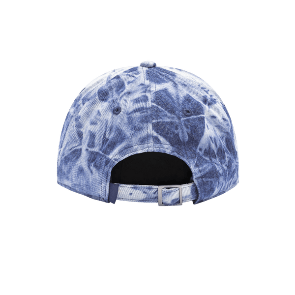 Club America Ranch Adjustable with high crown, curved peak brim, and adjustable buckle strap closure, in Denim Blue