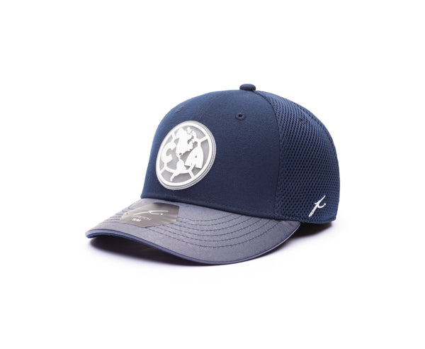 View of left side of Club America Matador Stretch with White Fi branded stitching on the side