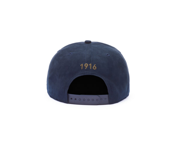 Back side of Club America Tifoso Snapback with 1916 year the team was founded embroidered on the back in brown