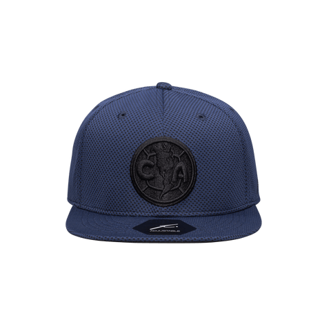 Blue Club America Trophy Snapback with black emblem