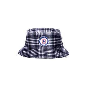 Front Side view of Cruz Azul Hooligan Bucket Hat