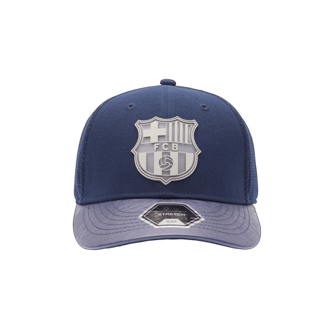 Blue FC Barcelona Matador Stretch with grey emblem