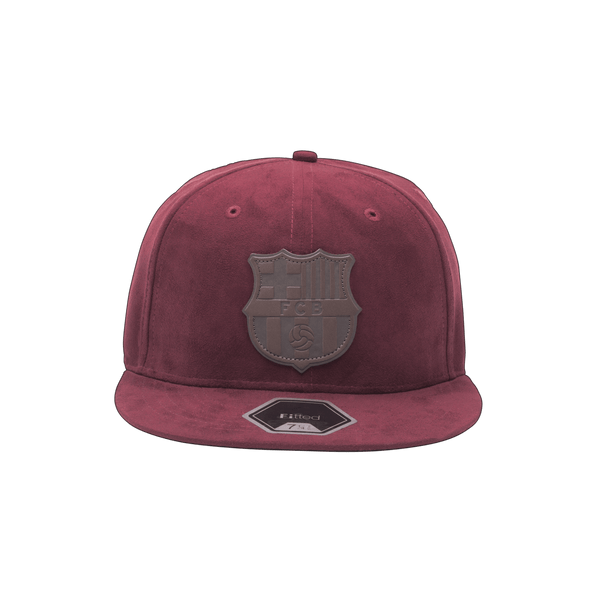 Burgundy FC Barcelona Tifoso Fitted