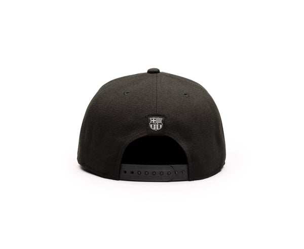 Back view of FC Barcelona Playmaker Snapback