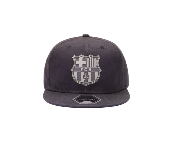 Grey FC Barcelona Libero Snapback